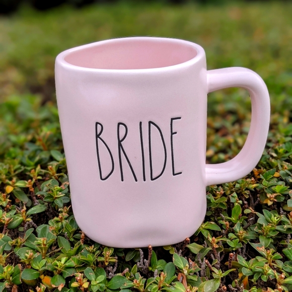 Rae Dunn Other - Rae Dunn light pink "BRIDE" mug
